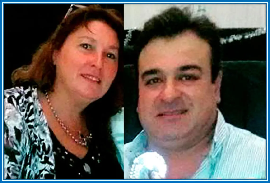 Meet Julian Alvarez's parents. His mother's name is Mariana Alvarez, and his father is Gustavo Alvarez.