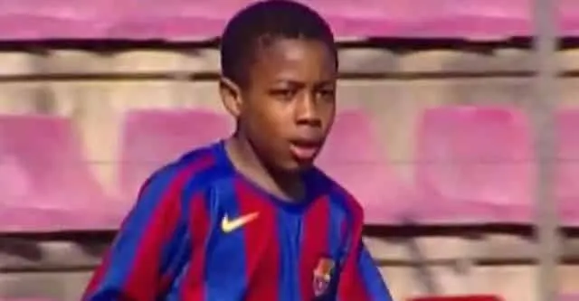 Adama Traore's Early Life with La Masia- FC Barcelona Academy. Image Credit: Joe