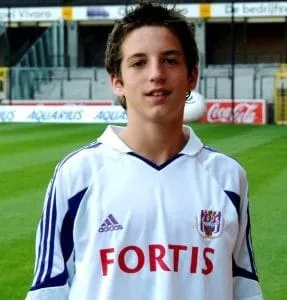 Anderlecht scouts discovered Mertens in 1998, leading to an invitation to join the club's youth academy.