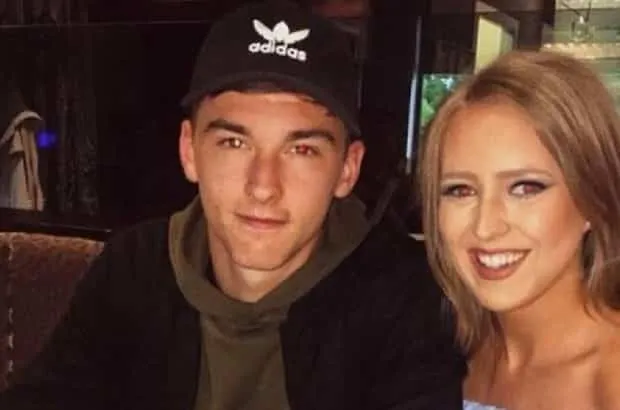 Kieran Tierney's Girlfriend- Amy Hale. Credit to EveningTimes.