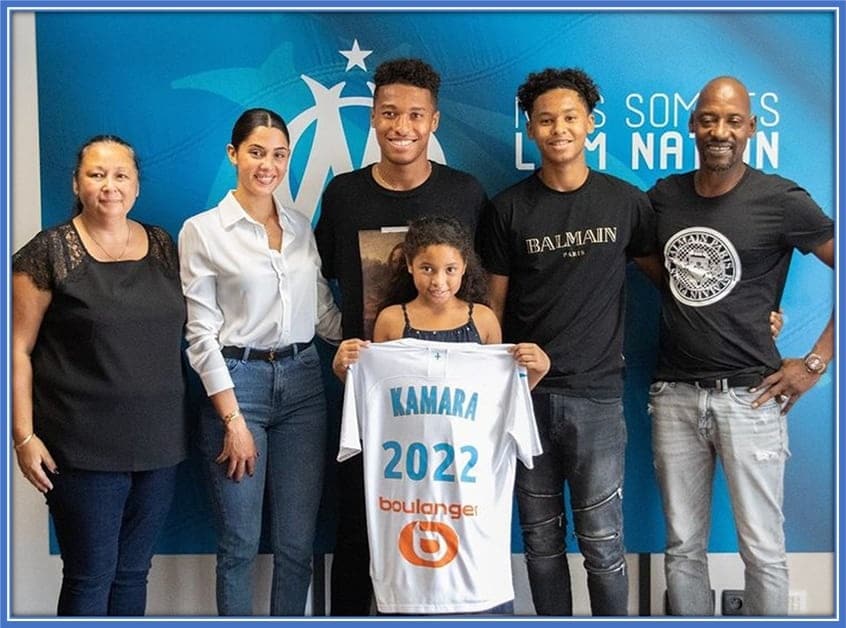 Boubacar Kamara's parents and other family members remain his number one priority. Every other thing (including his career) comes second.