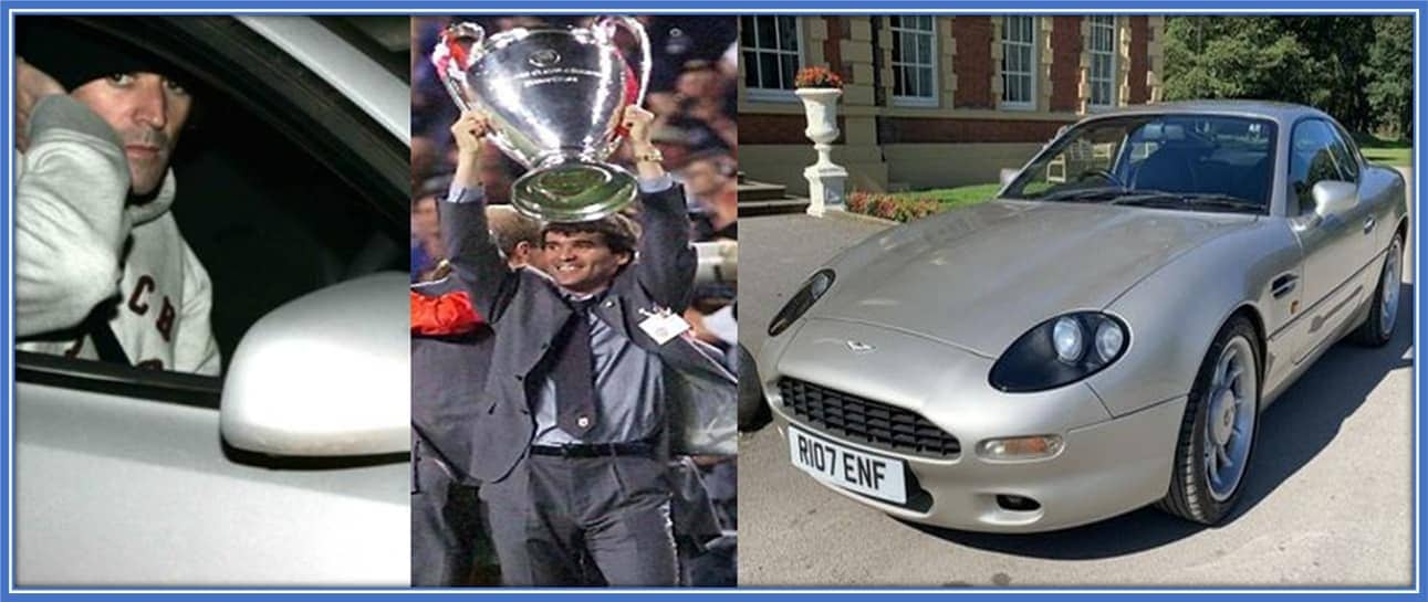 Roy Keane's Car - The Irish football Legend bought it to celebrate Man United's treble.