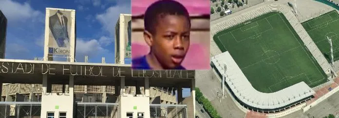 Adama Traore received his earliest football education at CE L'Hospitalet Football Club. Image Credits: BBDFutbool,& Joe.