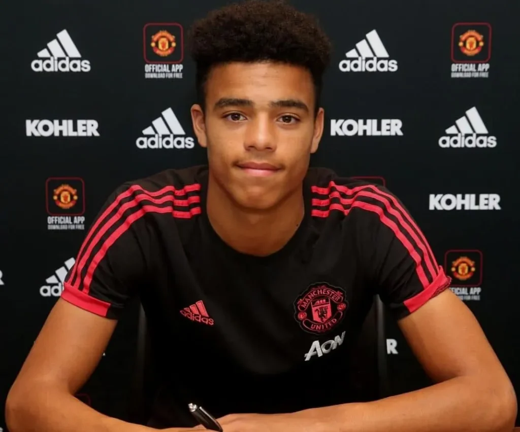 On this day, the 2nd of October 2018 Greenwood achieved the big dream of signing his first professional contract with Manchester United.