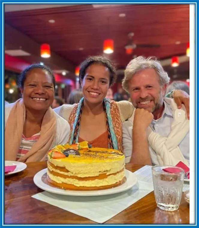 Meet Mary Fowler's loving parents, Nido (Mom) and Kevin (Father), with their daughter.