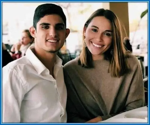 Meet Goncalo Guedes' girlfriend, Madalena de Moura Neves.