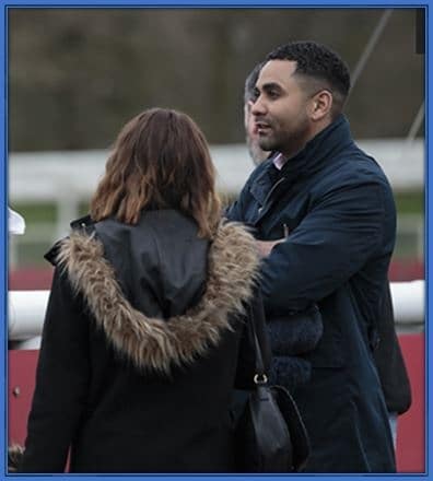 Both parents often make time to watch his games. Can you spot the close resemblance between Ben and Alex Godfrey, his Dad?