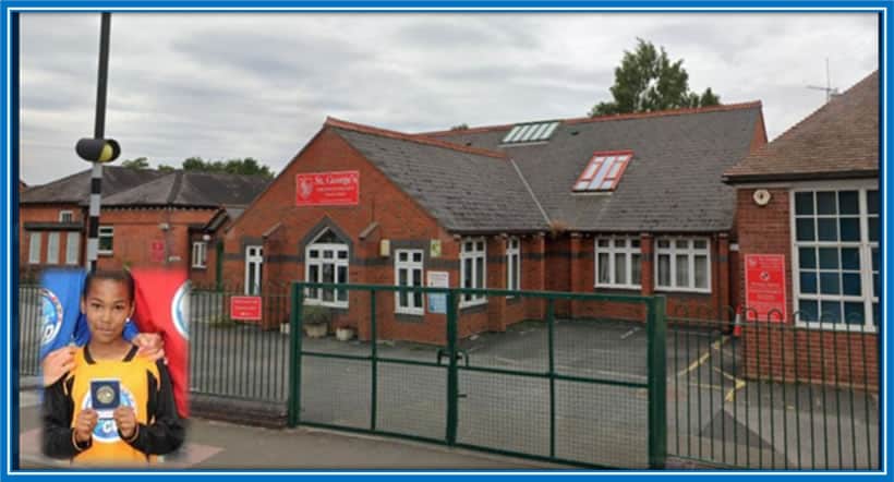 Behold the Primary school that the Brentford champ attended when he was younger. Photo: The Worchester News.