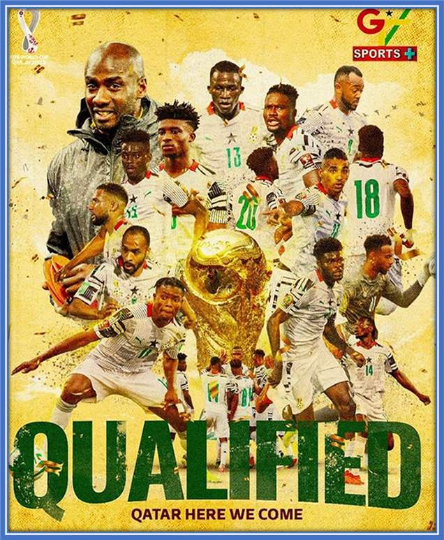 Kudus' Ghanaian team secured qualification for the 2022 FIFA World Cup after a decisive victory over Nigeria in the qualifiers.