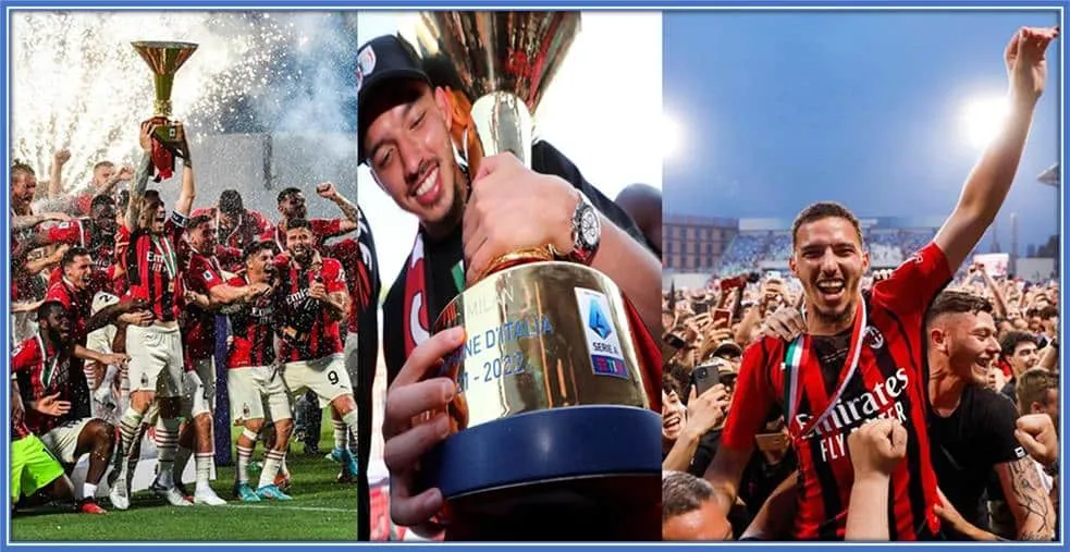 AC Milan became Champions on this day. Bennacer helped the team win their first Serie A Title in over a decade.