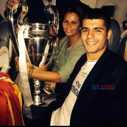 Meet Alvaro Morata's mother, Susana.