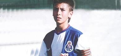 Andre Gomes at FC Porto Academy. Credit to JN