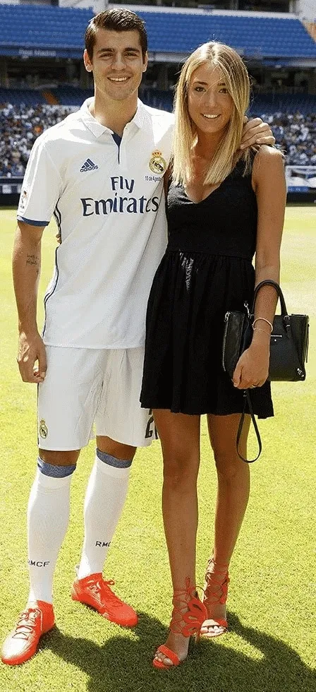 A cute throwback photo of Alvaro Morata and Alice Campello when they were still dating.