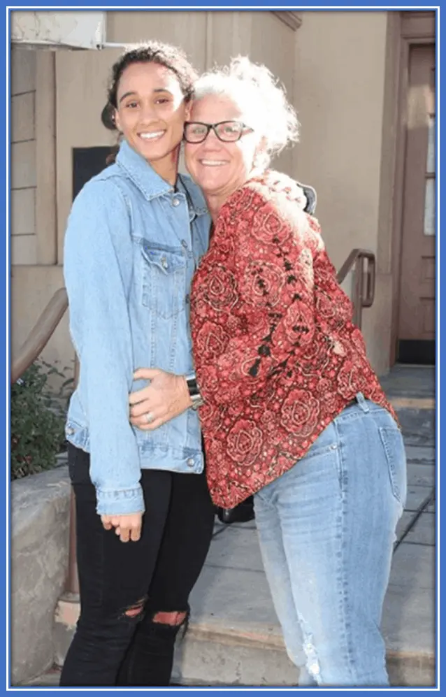 Lynn shares a strong bond with her mother, Christine, and is grateful for the gift of her.