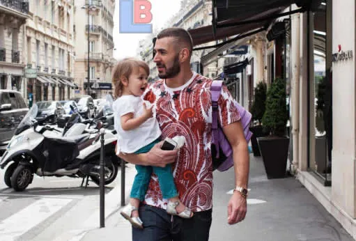 Karim Benzema's Love for Daughter- Little Melia.