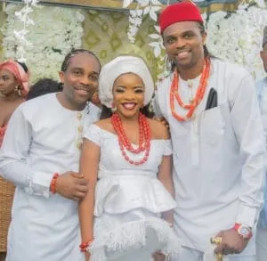 Ogbonna Kanu and Laura Ikeji's wedding.