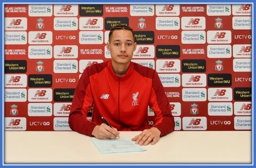 See who signed his first professional contract with The Reds in September.