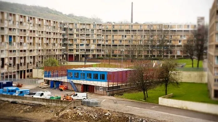 This is Hillsborough, where Jamie Vardy's parents raised him.