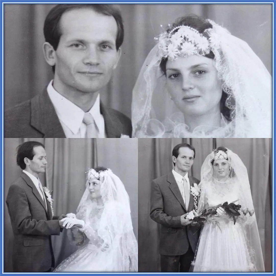 On this day, the 5th of August 1989, Inna Nikolaevna got married to Mykhailo Mudryk's Dad.