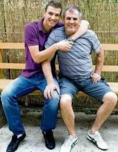 Meet Edin Dzeko's Dad. They appear to share a great bond.