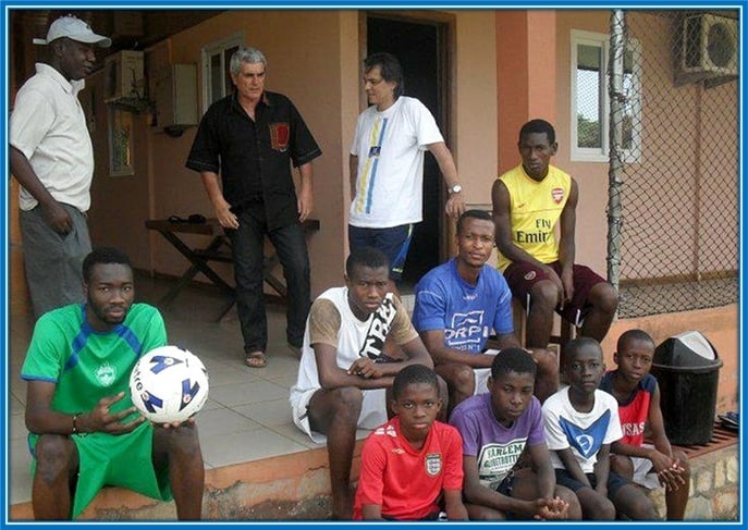 A view of the Jean-Marc Guillou Academy office, whose responsibility was to train Cheick Doucouré and other young footballers.