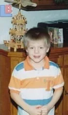 This is Toni Kroos as a kid, looking very adorable.