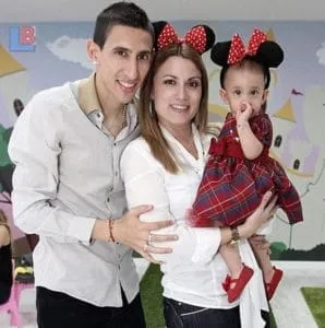 The Argentine Baller and his Wife once celebrated their daughter's birthday.