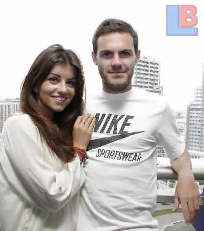 Juan Mata's Girlfriend- Evelina Kamph.