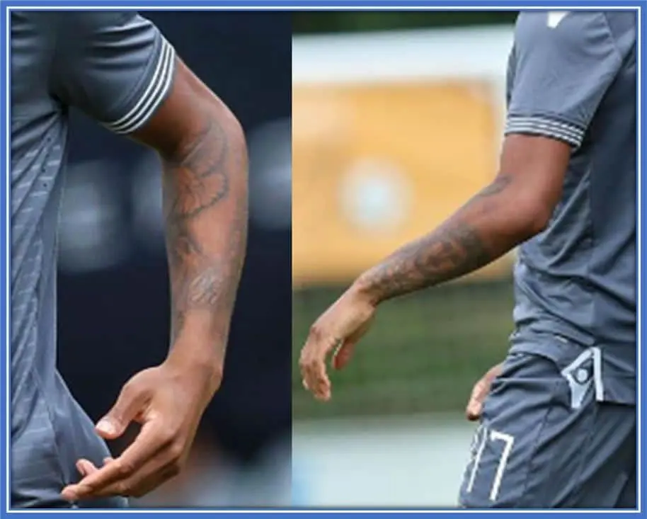 The Striker's tattoos explained.