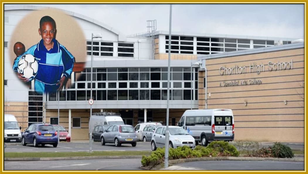 Chorlton High School is where Adarabioyo attended his primary level education.