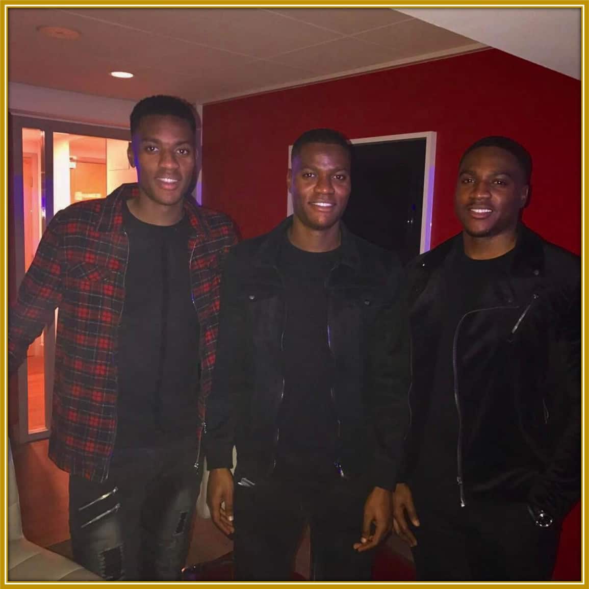 Here are the Adarabioyo's Boys- From the right is Tosin, his oldest brother G and Fisayo