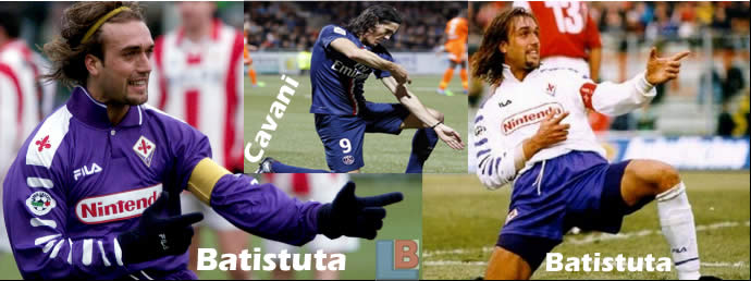 Edinson Cavani, Gabriel Batistuta Similarities - The Untold Story.