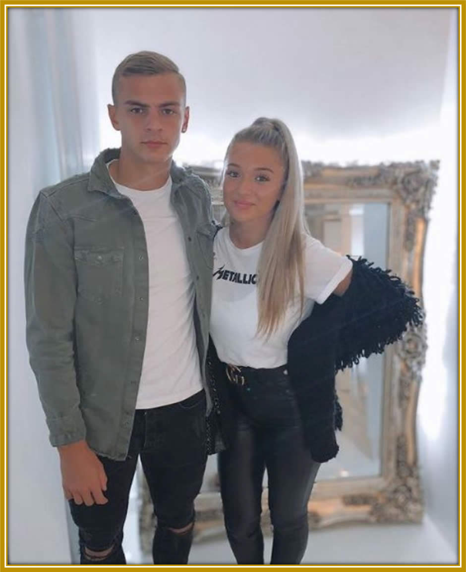 Olivia Price is the one dating the Chelsea midfielder.