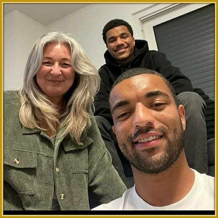 Meet Malik Tillman's Mother, Anja with her two boys with her.