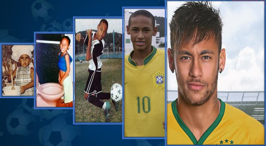 From Humble Beginnings to Global Stardom: Neymar’s Inspirational Journey from Childhood Struggles to Football Greatness