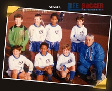 Didier Drogba at Football Academy (Age 6).