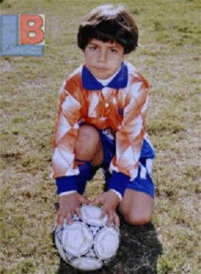 Edinson Cavani in his Childhood.