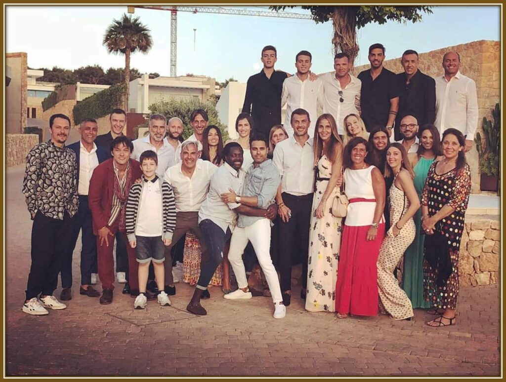 Surrounded by loved ones, the Maldini family comes together as one joyful unit to celebrate the 50th birthday of a true football legend, Paolo Maldini