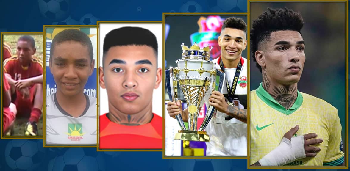 A glimpse into Igor Jesus' inspiring journey—from a determined young boy to a celebrated footballer, showcasing the incredible milestones of the son of Dona Dianna.