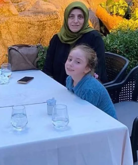 The two most important people in Kerem's life- his mother and his sister