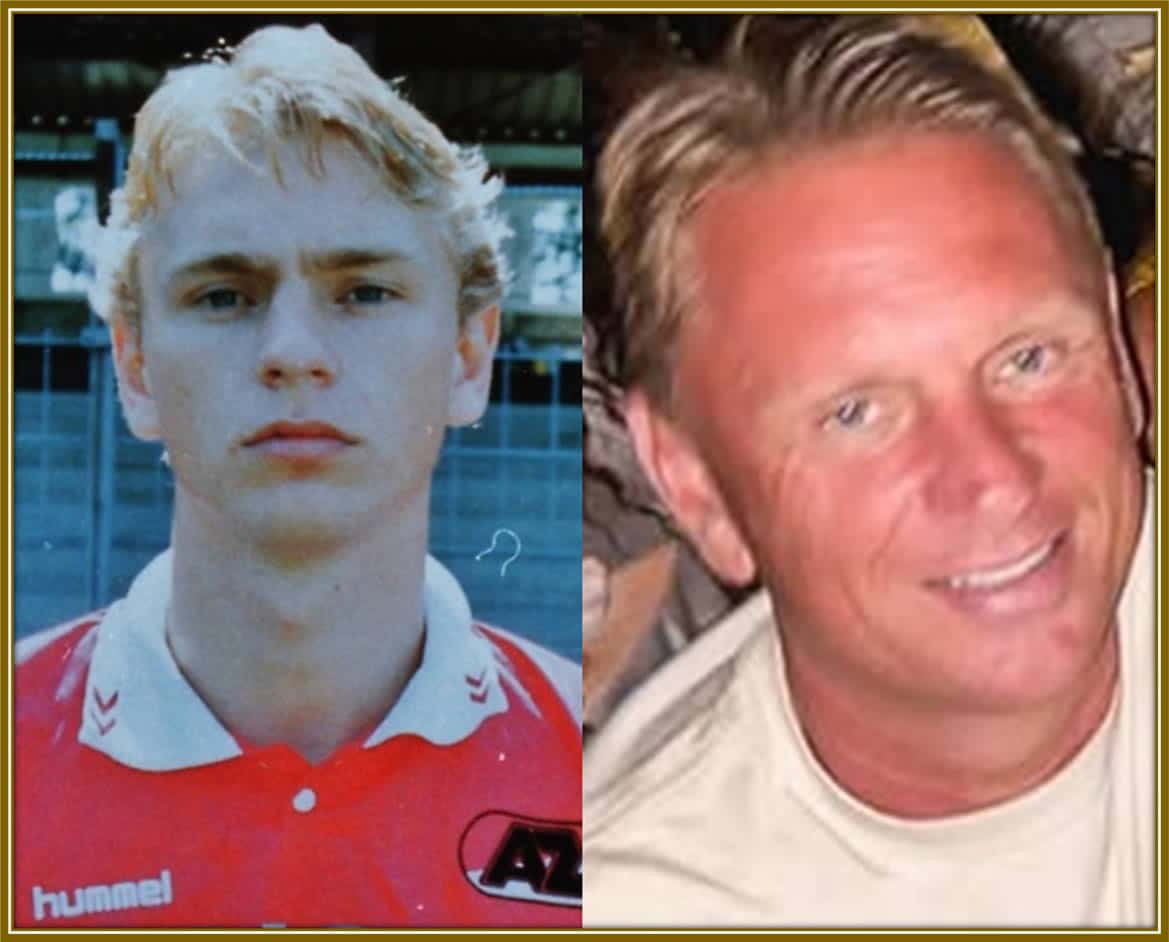 From a rising star on the pitch to a proud father in his 50s. Credit: Nhnieuws