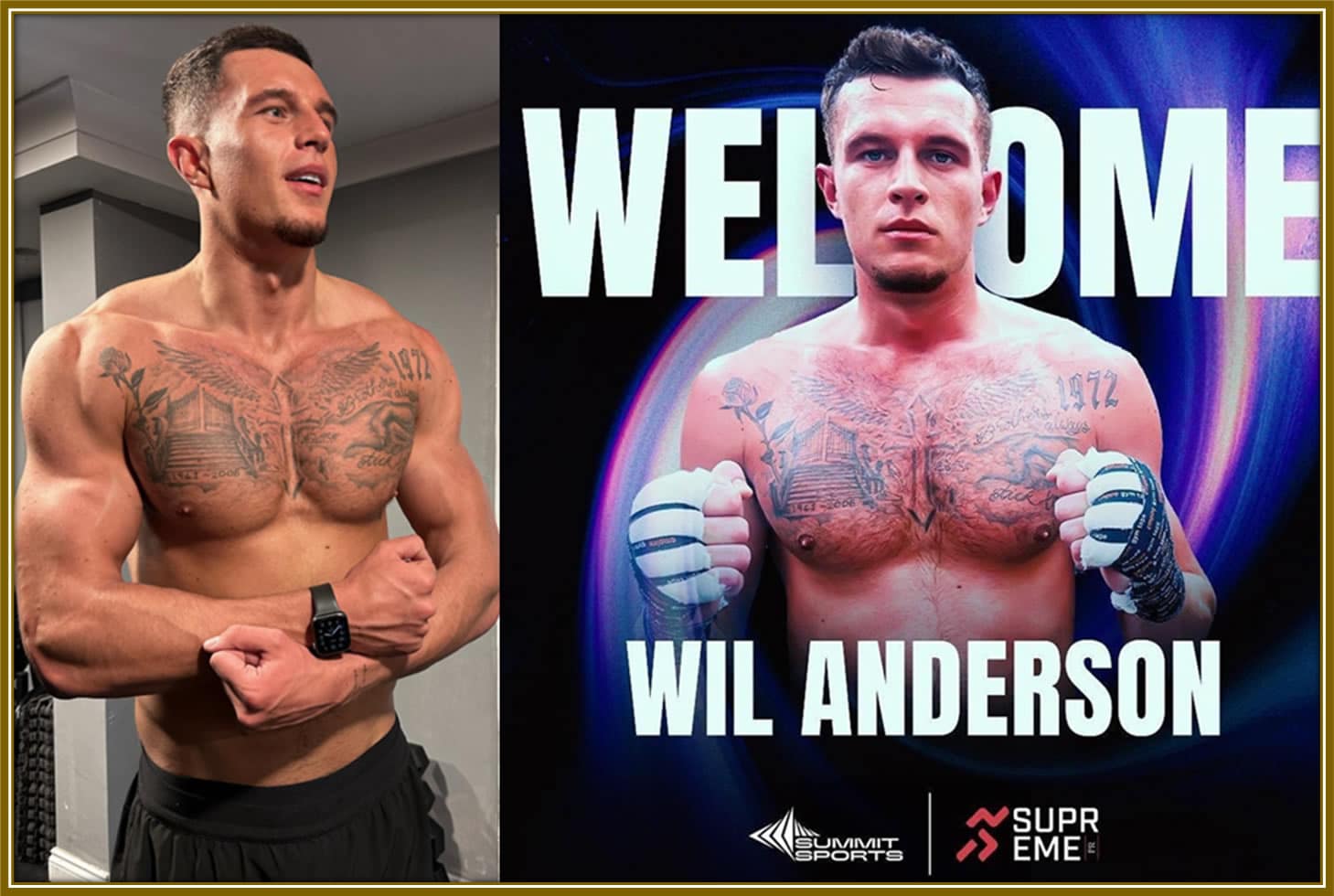 Standing tall, sharp, and ready to punch his way into a new career! Wil Anderson, Elliot's brother, is set to take on the boxing world after Love Island. Fans were shocked to discover the family connection.