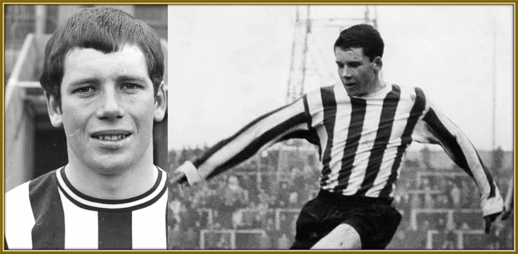 Geoff Allen in his prime, a true Magpie on the pitch. A career cut short by an unfortunate injury, but his legacy as a fighter lives on.