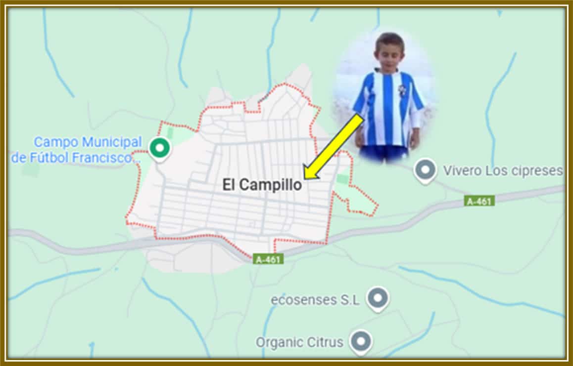 El Campillo is the hometown of the Junior Maestro. Picture: Google Maps