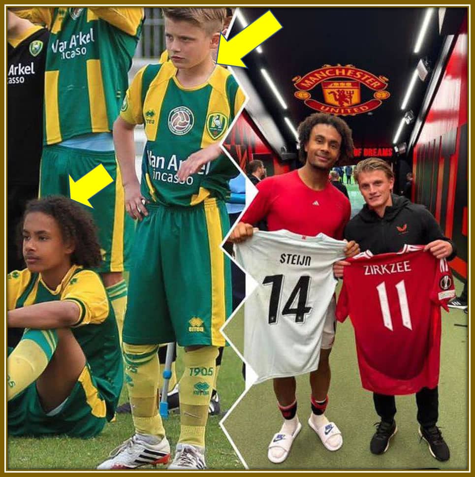 From Boys to Ballers: Sem Steijn and Joshua Zirkzee at ADO Den Haag’s academy, dreaming big. Years later, they’re living those dreams as professional stars, proving that destiny starts young.