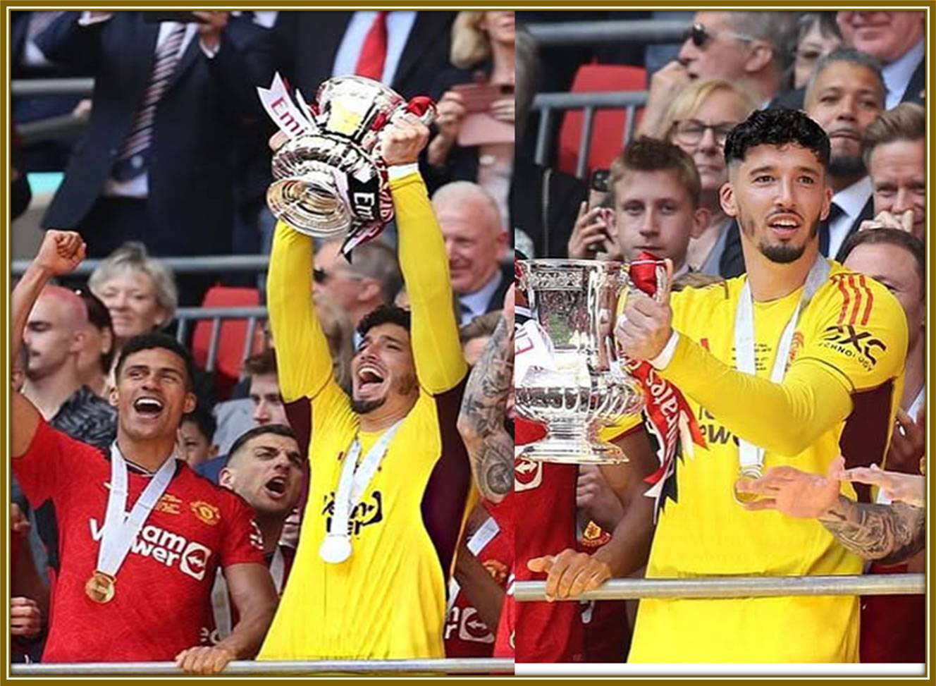 From dreaming as a kid to holding the FA Cup, this moment is everything Altay Bayındır ever hoped for. His Dreams with Manchester United came true.