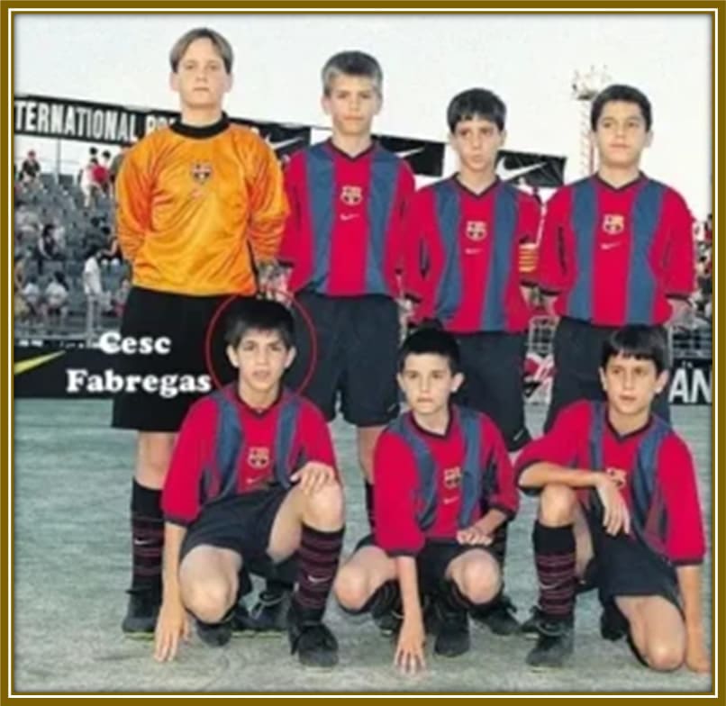 Cesc Fabregas Early Football Career.