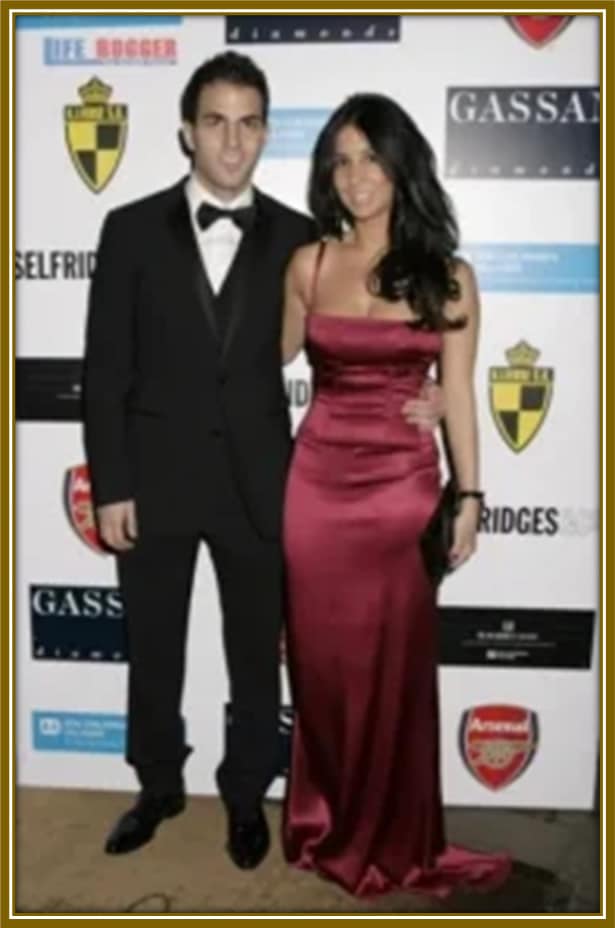 Cesc Fàbregas and Carla Garcia, a glimpse into his early love story before fame and football took center stage.