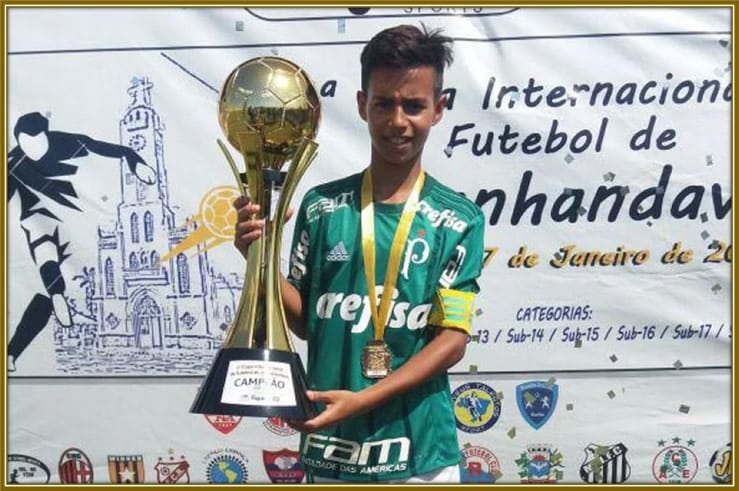 Reis proudly held another youth trophy. Each victory marked another step in his journey towards greatness.